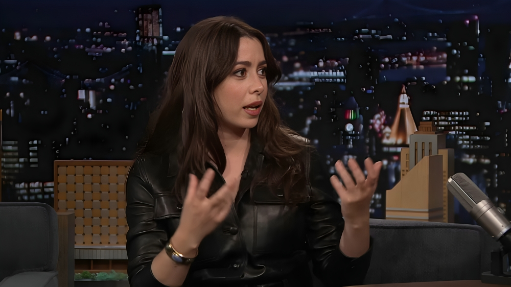 Cristin Milioti animatedly explains her transformation into Sofia Falcone from The Penguin during her Tonight Show interview, a key moment in the Cristin Milioti Penguin spotlight